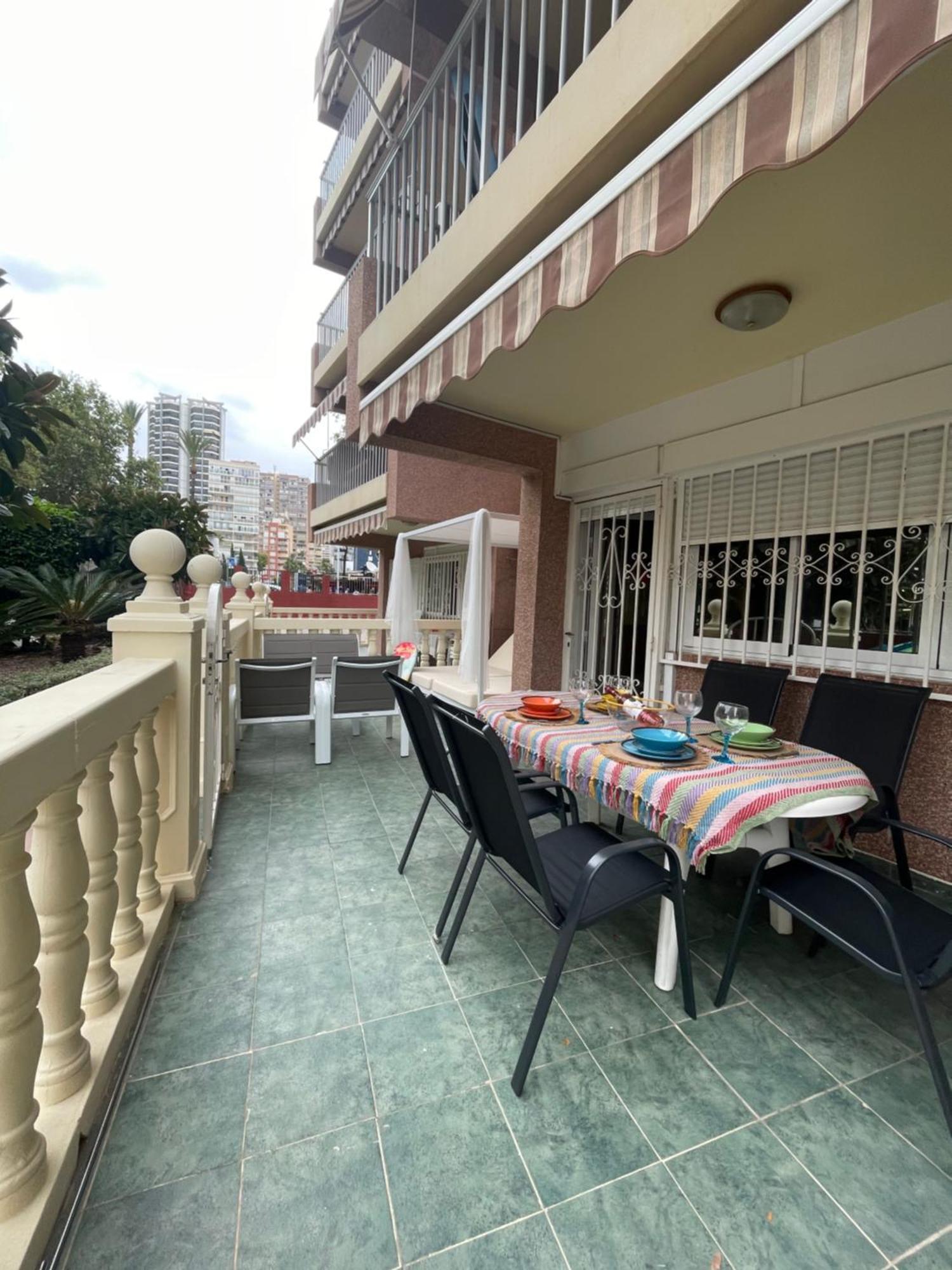Super Terrace Levante Front Line Apartment Los Ranchos Self Check-In, Free Parking Benidorm Exterior photo
