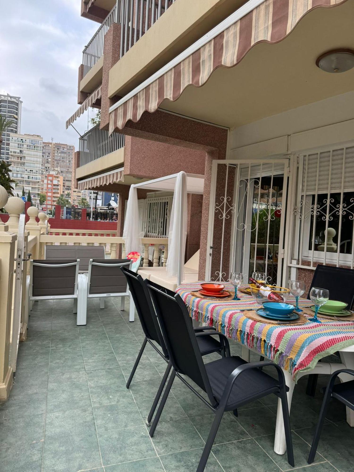 Super Terrace Levante Front Line Apartment Los Ranchos Self Check-In, Free Parking Benidorm Exterior photo